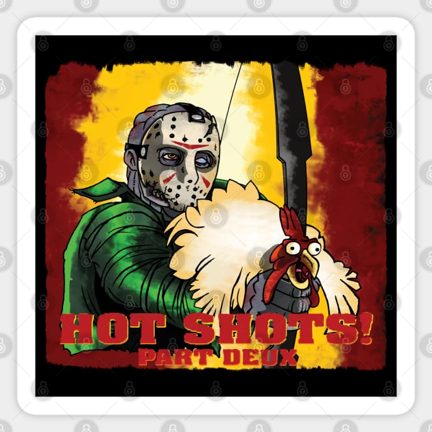 Hot Shots Jason Sticker by Ibentmywookiee